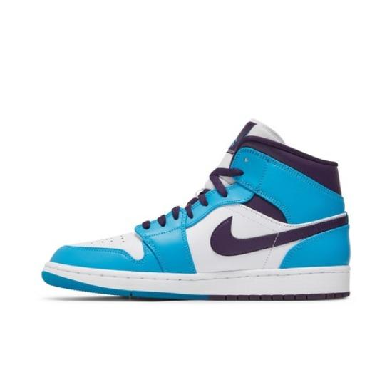 Air Jordan 1 Mid Hornets 554724-415