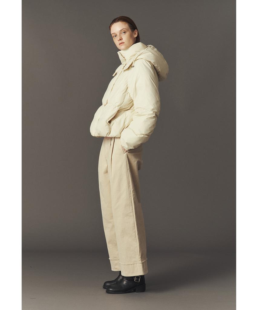 AHWE Corduroy Tucked Pants_Cream