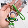 Kid Keychain Pendant, Silicone Cartoon Anime Figure Charm Key Holder, Keyring Party Favor Pendant for Children Friends Backpack Decoration