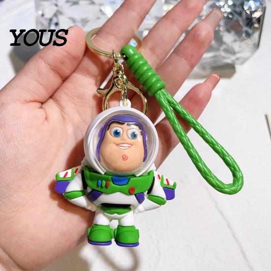 Kid Keychain Pendant, Silicone Cartoon Anime Figure Charm Key Holder, Keyring Party Favor Pendant for Children Friends Backpack Decoration