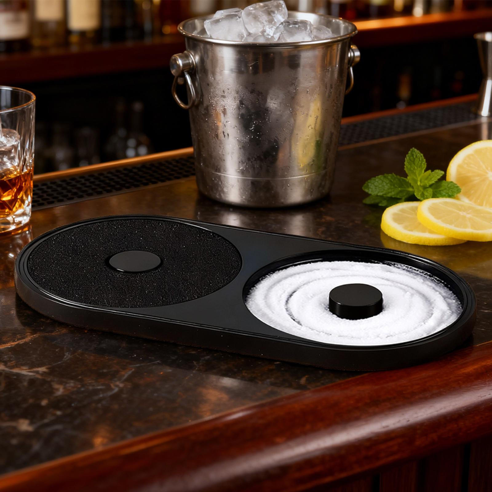 

Бокал для Маргариты для Сахарных Напитков, Барный Инструмент с 2 Отделениями, Аксессуары для Вечеринки