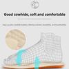 Thick Wool Shoe Insoles for Winter Warm Thermal Fleece Inserts Sweat Absorbent Deodorant Soft Cushion Foot Pads Cold Weather