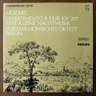 LP Record PHILHARMONISCHES OKTETT BERLIN  Mozart Divertimento Bdur Kv 287 E 839708 PHILIIPS 1968 Europe Classical Used