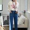Dabimong New Helsinki Spanbanding Pocket Semi Denim Pants Sxl