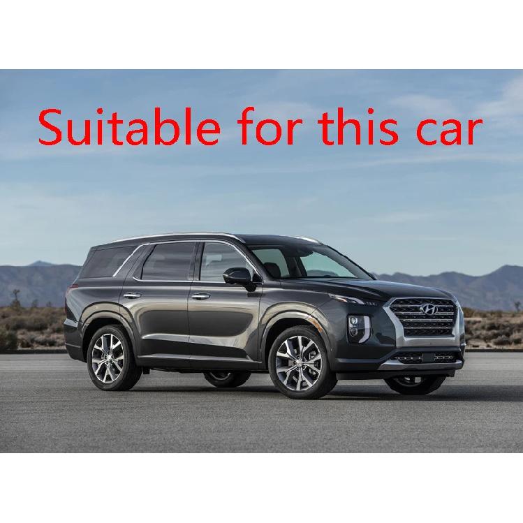 For Hyundai Palisade LX2 2018- Car Accessories ABS Chrome Interior Inner Seat Adjustment Switch Knob Button Cover Trim