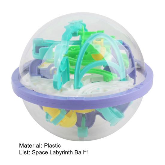 Space Maze Ball Develop Observation Ability 3D Plastic Space Ball Bearing Maze Game for Kids