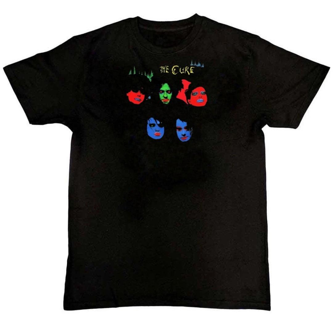 THE CURE In Between Days 80s Rare Graphic Print Mens T-Shirt M