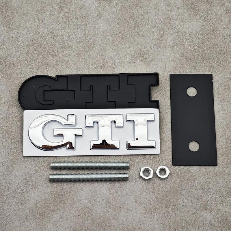Horké 3D kovové logo GTI Znak Zadní kufr Samolepka Pro Volkswagen VW Golf 4 5 6 7 3 MK2 MK3 MK4 Mk5 Polo Tig