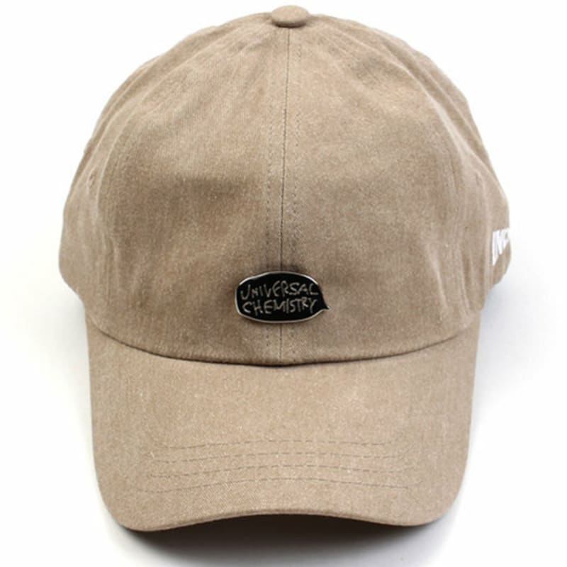 

Universal chemistry Silver Bubble Washing Beige Ballcap FREE