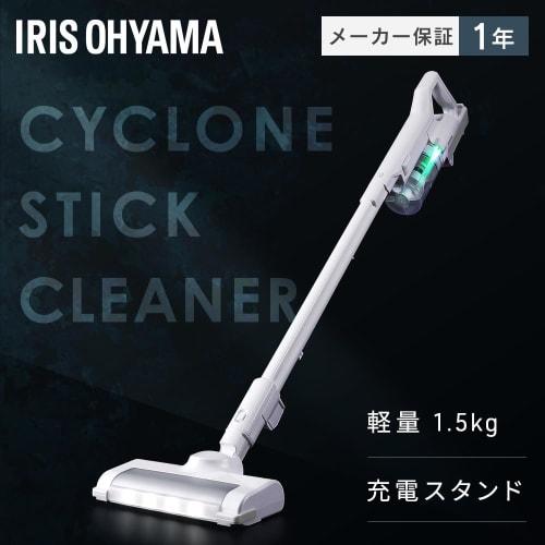 [Lightweight Type] IRIS OHYAMA Vacuum Cleaner Cordless Cyclone Stick Cleaner Lightweight Self-propelled Charging Just Place It Handy Living Alone SCD-