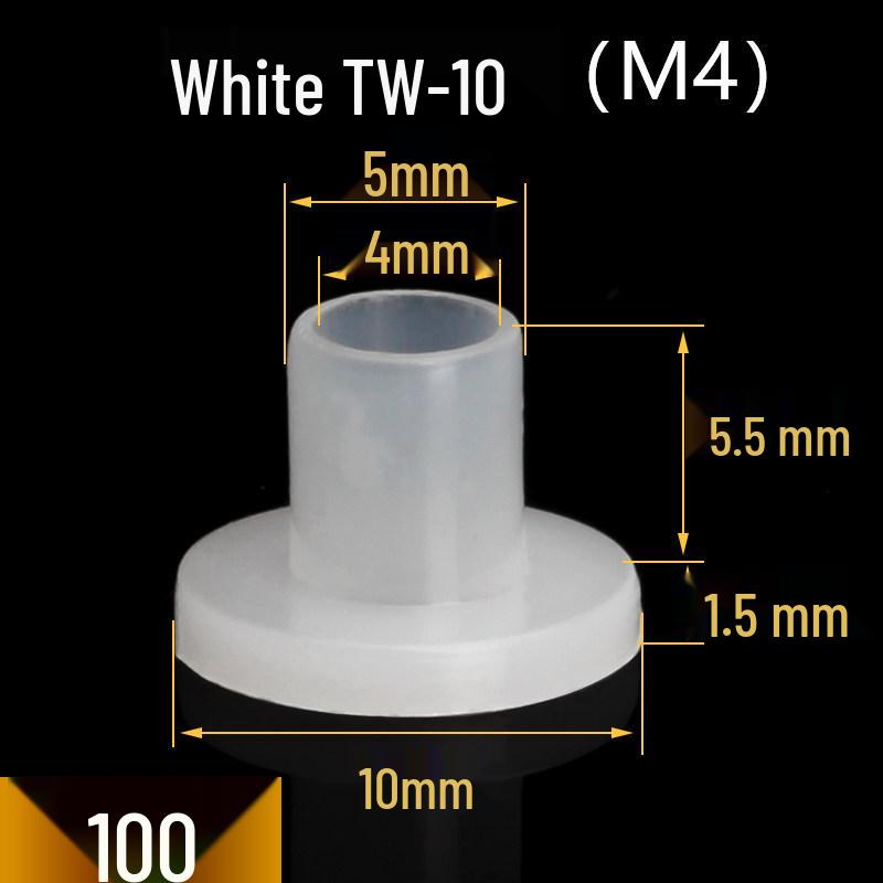 T-shaped Insulating Nylon Washer & Sleeve Assortment for M2-M12 Screws