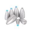 Texas Rig Bullet Lead Sinker with Plastic Core for Long Cast Fishing