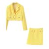 Kaslead New Arrival Women's Clothing Fashion Style Fashion Woolen Suit