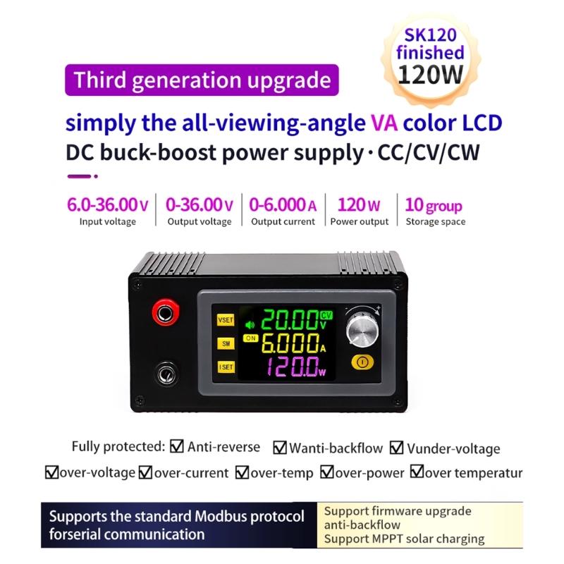 Boost Converters Adjustable Voltage Regulated Power Supply Step Up Down Constant Voltage Current Solar Charging Module