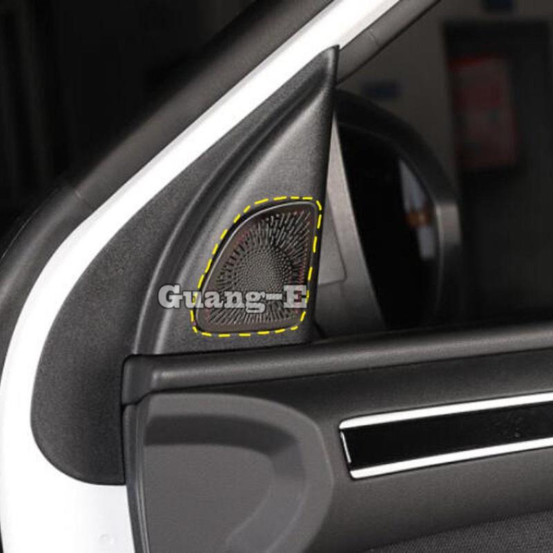 Car Accessories Stainless Steel Stick A Column Audio Speak Window Windshield Side Parts For Hyundai Tucson L    2024