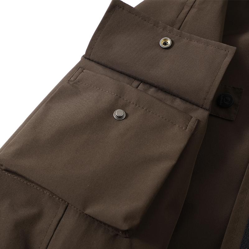 Plus Size 5XL-11XL Autumn Waterproof Trench Coat for Men Windbreaker Casual Long Sleeve Oversize Men's Jackets Hooded