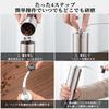 Coollooda Hand Coffee Grinder, Stainless Steel, Manual Operation, Adjustable Coarseness, Uniform Powder, Easy Cleaning, Labor-Saving, Compact,