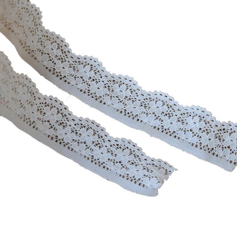 Dantelă Florală Val Elastică pentru Decorațiuni DIY