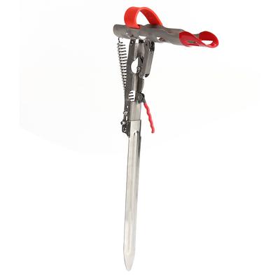 Soporte Plegable Duradero Automático para Caña de Pescar Acero Antioxidante Aparejos de Pesca