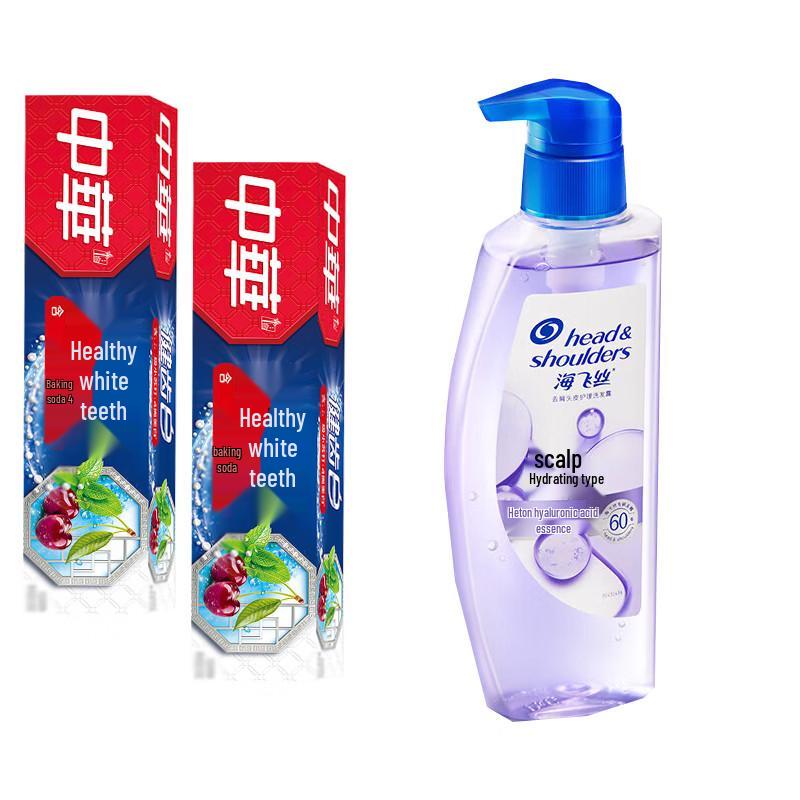 Head & Shoulders Anti-Dandruff Scalp Care Shampoo & Toothpaste Bundle