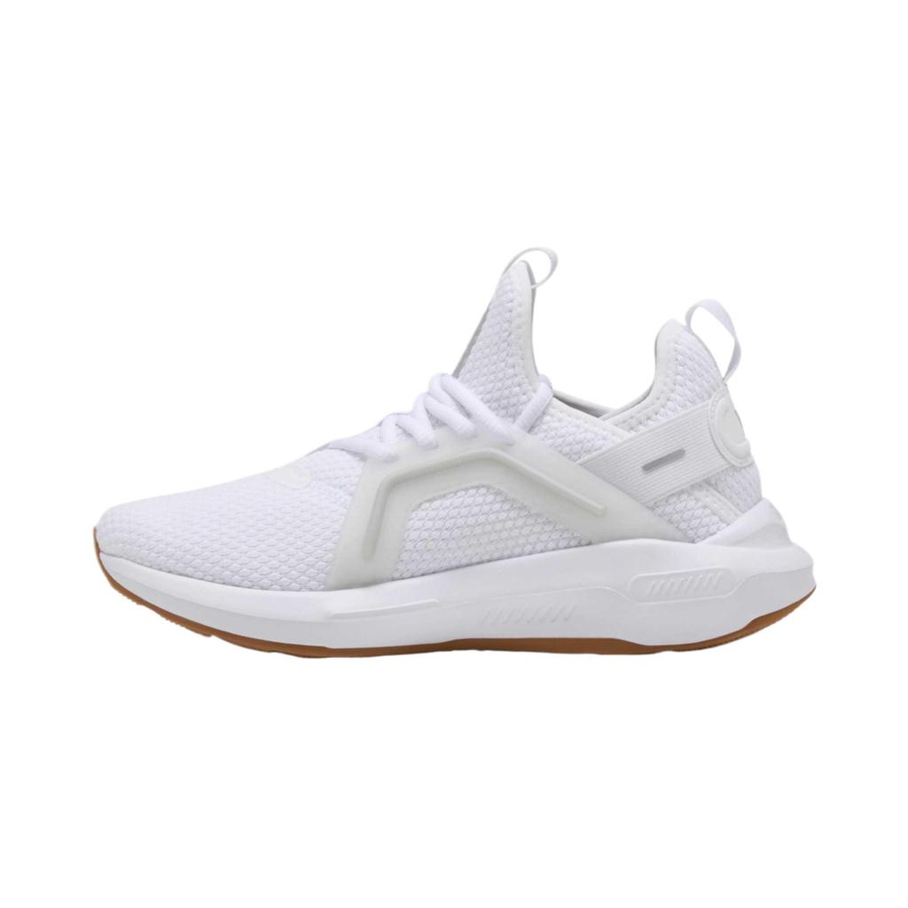 Puma Softride Enzo 5 White Silver Women Sneakers Black 311213-03