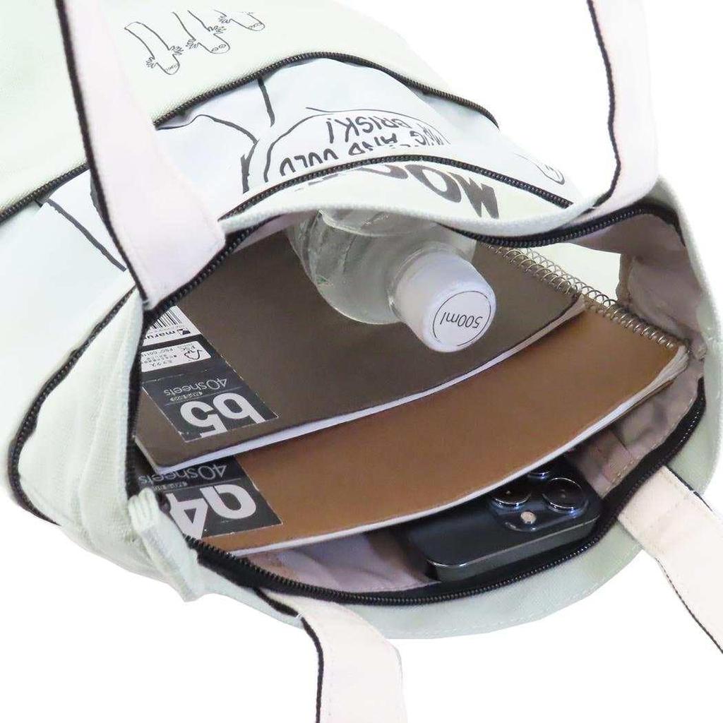 Marimo Craft Moomin Roztažitelná taška pro pohodlí a charakter Mix0003 (MOM-750) Taška, Malá, Rozšiřitelná, Dámská, Cestování, Nakupování, Obchody, Dospělí,