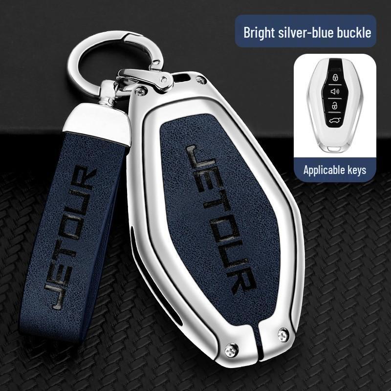 

Чехол для ключа автомобиля Jetour с пряжкой Default