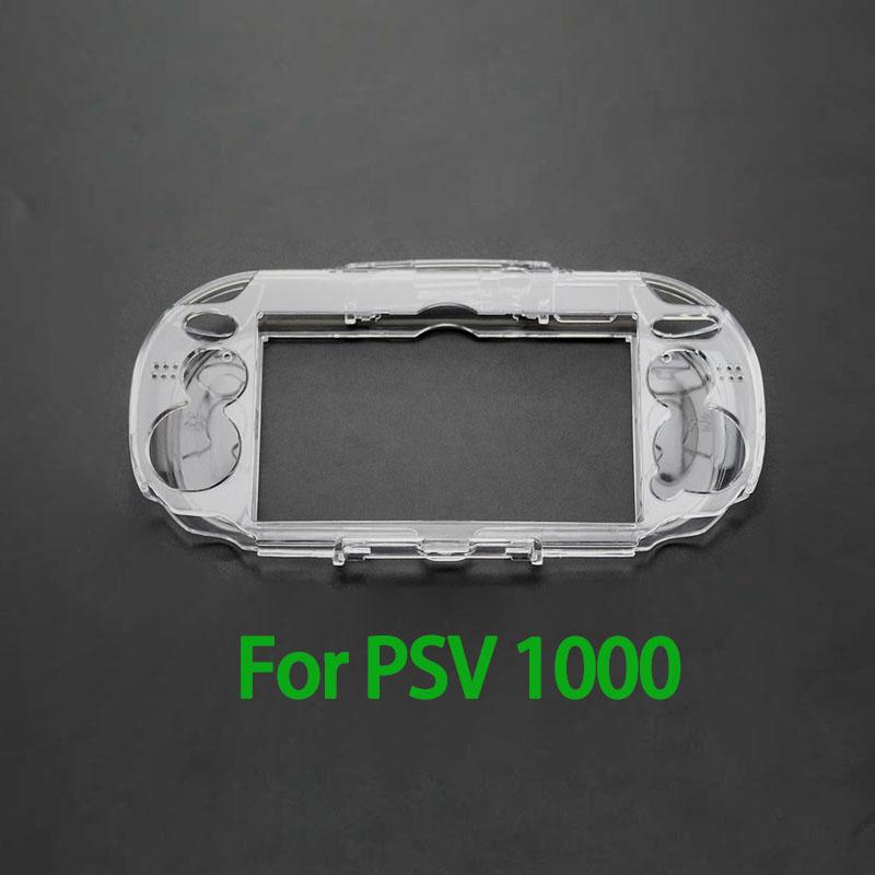 

1PC Plastic Clear Crystal Hard Shell Case Cover For 3DS New 3DS XL LL For NDS Lite NDSL NDSi XL LL For PSP 2000 3000 PSV 1000