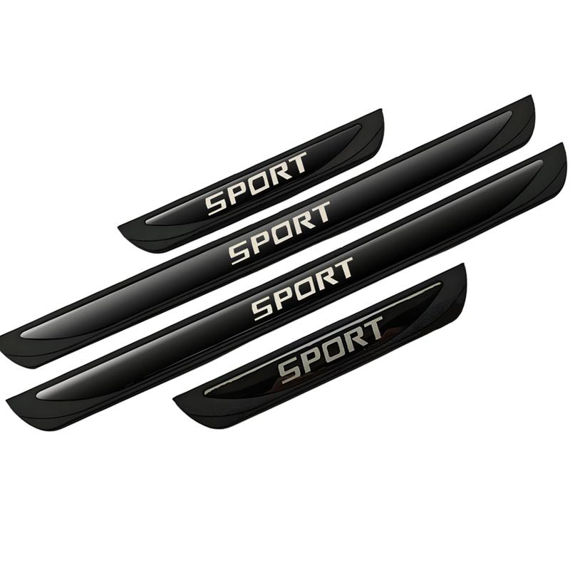 For Mazda BT-50 BT50 Car Door Sill Protector Scuff Plate Accessories Pedal Threshold Trim Styling Exterior Stickers 2024