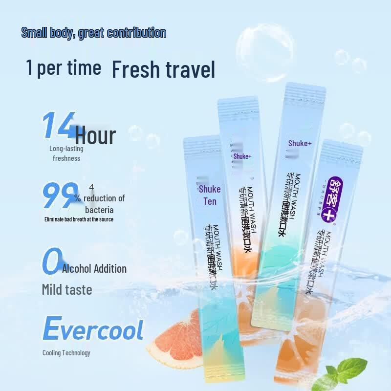 

Shuke Portable Fresh Breath Mouthwash