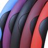 Steering Cover Tight Stitch Eco-friendly Decorative Faux Leather Anti Slip Steering Wheel Cover for Decoration