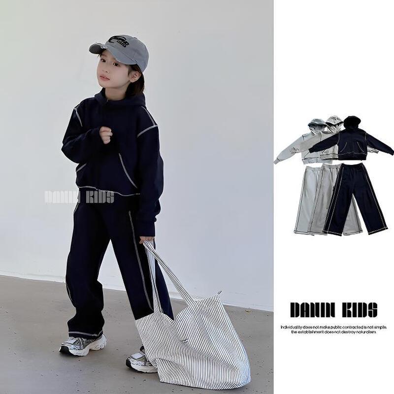 

DaQin Girls Kinetic Turbine Cotton Hooded Tracksuit 150