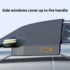 Magnetic Car Snow Shield Oxford Cloth Car Anti Freeze Snow Windshield Cover Waterproof Automobile Sunshade Cover for Ice Snow