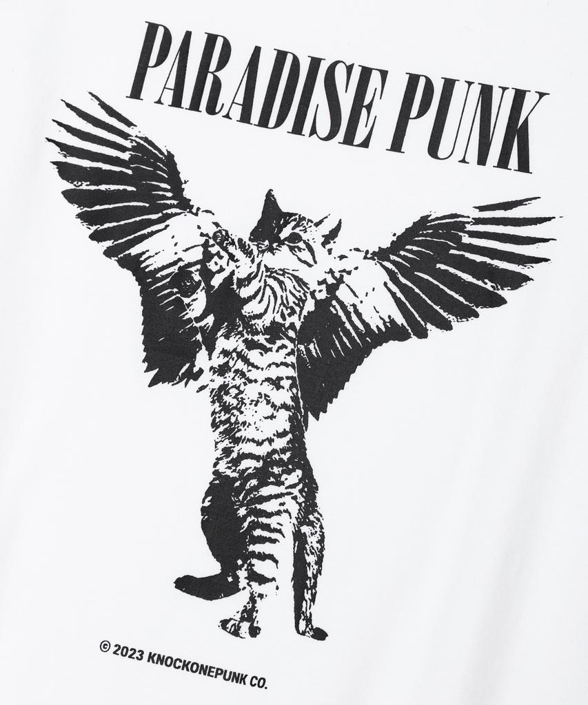Nagwonpeongkeu Cat Punk T-Shirt [White]