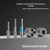 Effort-Saving Hydraulic Jack Socket Adapter for Electric Wrench
