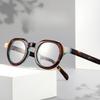 Fashion Retro Handmade Acetate Glasses Frame Women Optical Prescription Custom Eyeglass Classic Round Men Myopia Reading Eyewear
