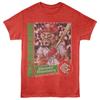 Big League Chew Strawberry Batter Red Heather T-Shirt