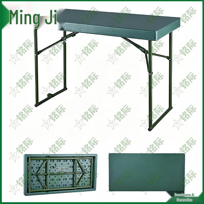 Mingji Portable Military Style Folding Tactical Tables and Chairs