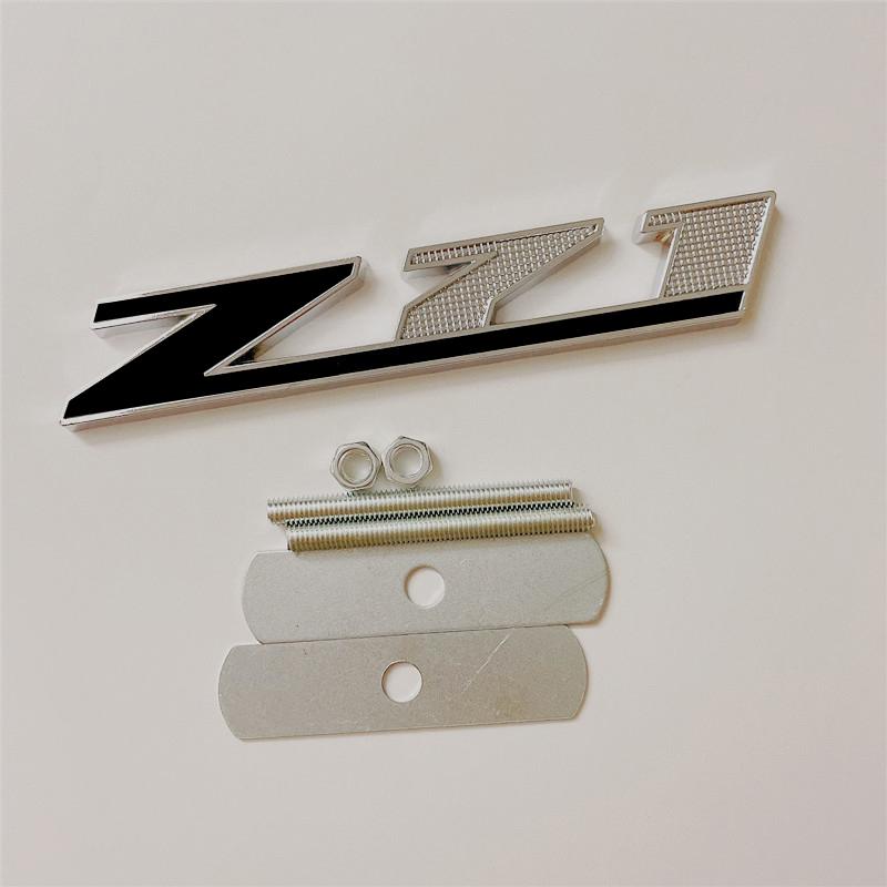 3d Metal Logo Z71 Emblem Car Front Grille Badge Sticker For Chevrolet Tahoe Colorado Cheyenne Chevy Silverado Z71 Accessories