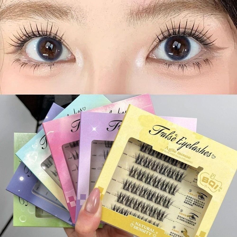Sunflower Design False Eyelashes Easy to Use DIY Eyes Lashes New Eyelash Clusters Daily Wear