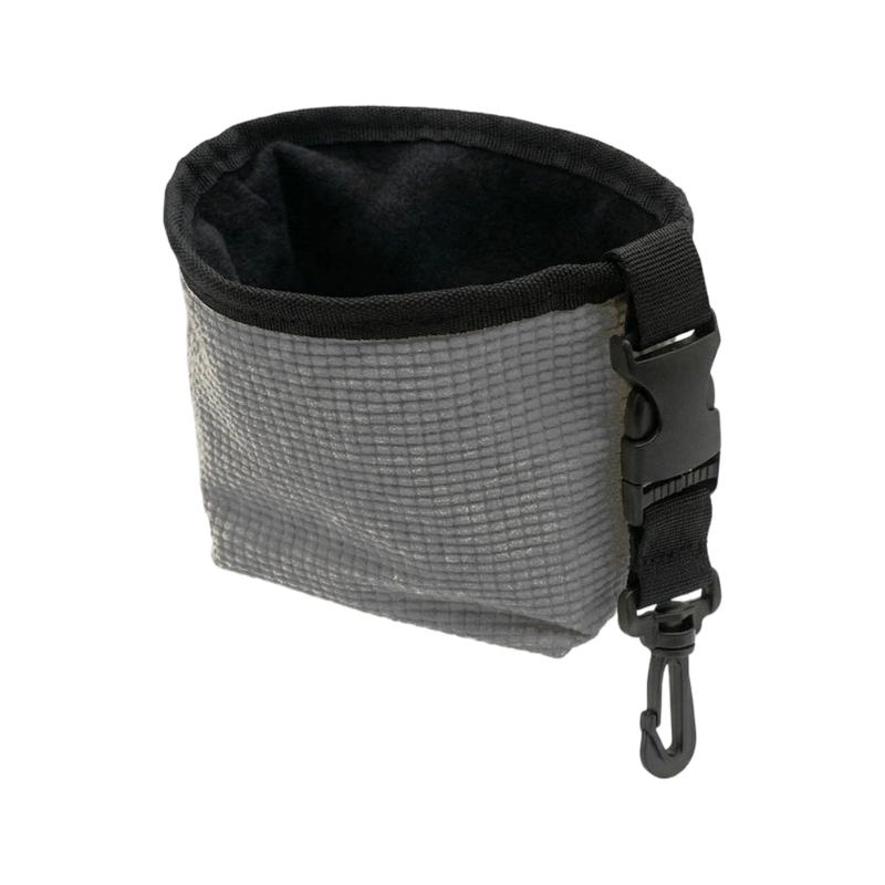 Golf Club Cleaning Pouches With Waterproof Liner Detachable Clip Machine Washable Golf Ball Cleaner Bag For Daily Use