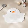 Foot Rub Mat Little Yellow Duck Design Silicone Foot Mat Anti-Slip Suction Cup Bottom Dead Skin Remover Bath Pad