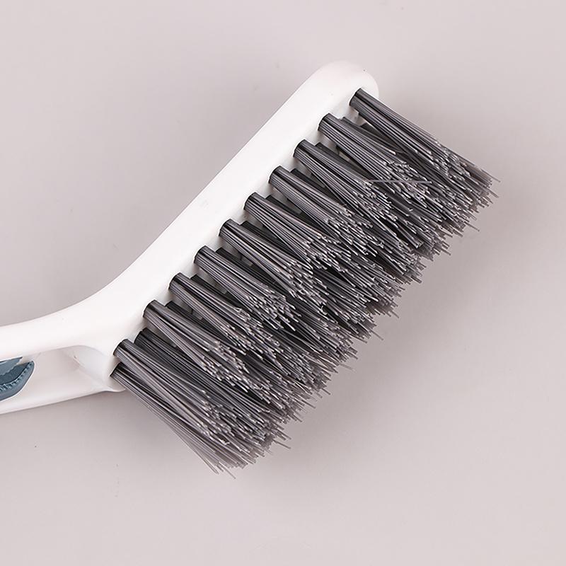 2-In-1Multipurpose Bathroom Tile Floor Gap Cleaning Brush Window Groove Brush Convenient Household Corner Cleaning Tools