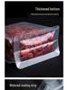 Frosted Transparent Self-Sealing Snack Bag with Handle for Dried Fruit and Tea Storage