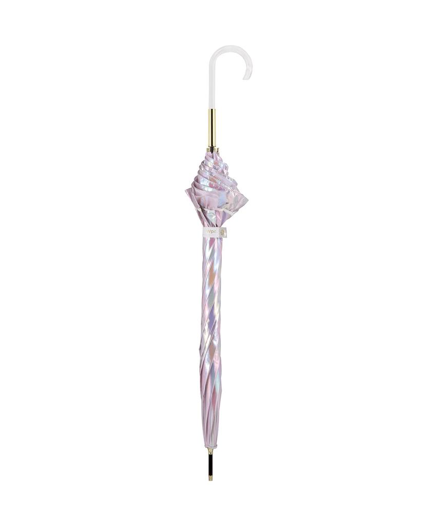 Glow Pearl Ruffled Lavender Sparkling Aurora Perfect for and Product Wpc. Umbrella, 58cm, Women's, Design, Photogenic, Girly, School, Stylish, Cute,