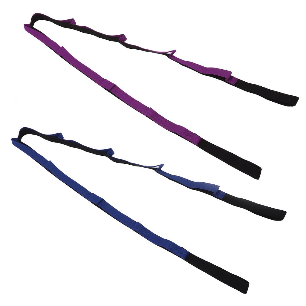 Cureaua de întindere Flexibilitate Întindere Echipament de exerciții pentru terapie fizică Curea de yoga cu buclă multiplă