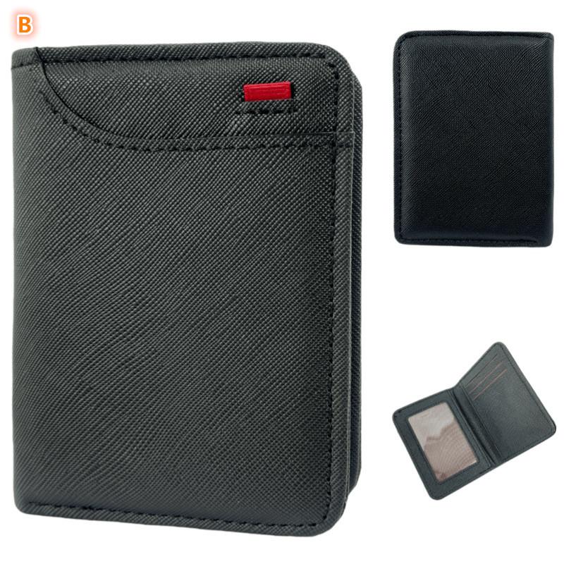 New Portable Super Slim Soft Wallet PU Leather Mini Credit Card Wallet Purse Card Holders Men Wallet Thin Small Short Wallets