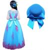 Girl Bowknot Decals Fascinator Hat Hair Clip Banquets Party Hair Clip for Teens Medieval Taking Photo Medieval Hairpin