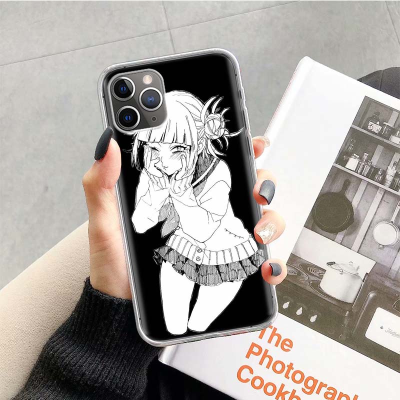 Anime Himiko Toga Boku cute Phone Case For Apple iPhone 17 Air 16 15 Plus 14 + 13 Mini 12 11 Pro Max 7 8 SE 16Max Soft Shell Cov