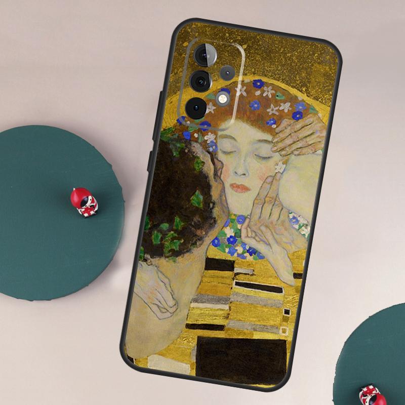Gustav Klimt Abstract Painting Case For Samsung Galaxy A13 A23 A33 A53 A73 A12 A22 A32 A52 A52S A04S A50 A51 A71 Coque